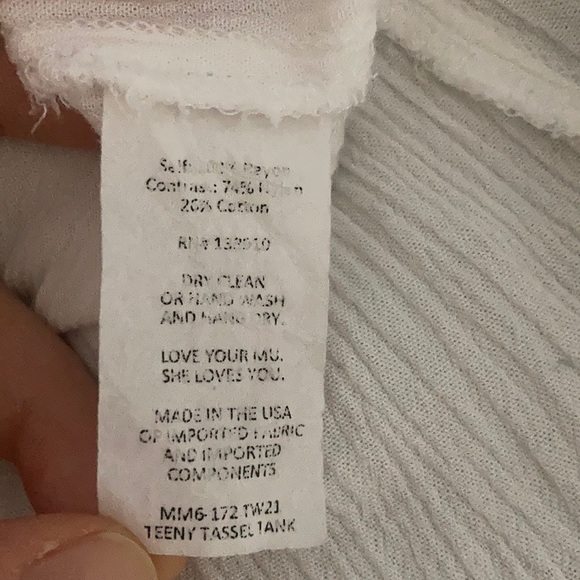 Show Me Your Mumu Teeny Tassle Tank Boho - Picture 7 of 8